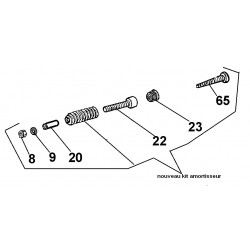 365200172 - KIT DE 4 AMORTISSEURS 