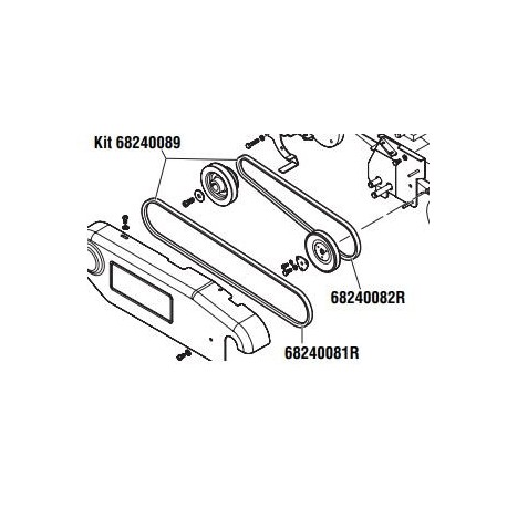 68240089 - KIT COURROIE 