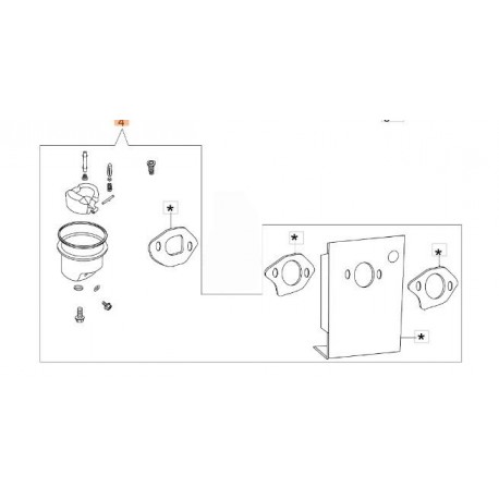 L66150211 - KIT REPARATION CARBUATEUR 